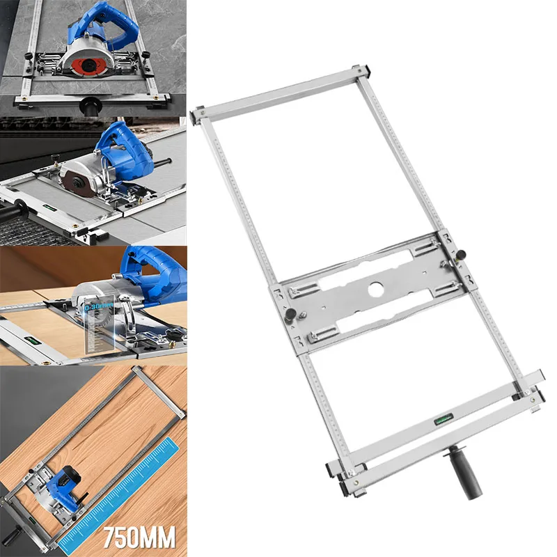 Electric Circular Saw Trimmer Edge Guide Positioning Cutting Board Bracket Router Milling Circle Groove Tool For 4/5/7inch