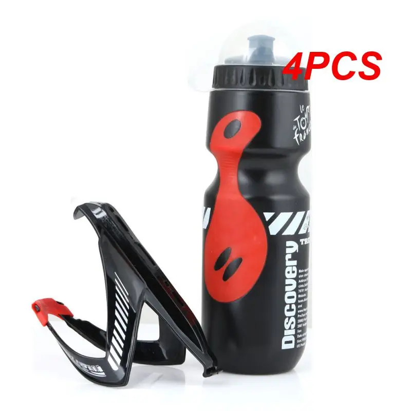 

4PCS 650ml Bike Water Bottle MTB Road Cycling Bottle With Holder Cage Outdoor Sports Drink Equipment Bike Cycling