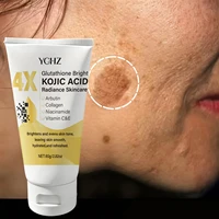 Crème pour le visage à l'acide kojique, unifie le teint, élimine les taches brunes et la terneur - Non grasse, convient aux hommes et aux femmes - Crème éclaircissante et hydratante, pour une utilisation de jour et de 1