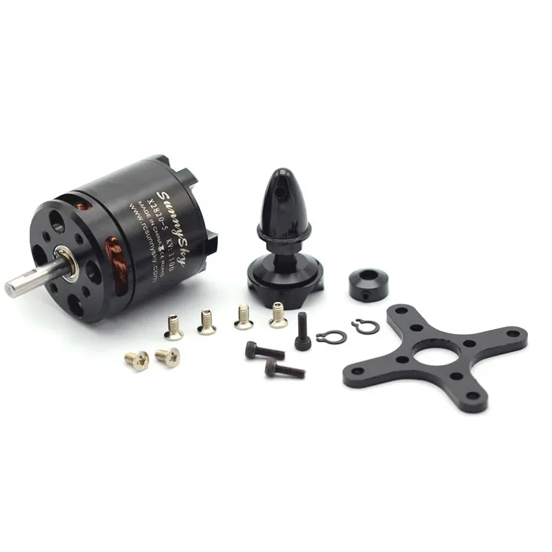 SUNNYSKY X2820 Series External Rotor Brushless Motor 800KV 920KV 1100KV 3~5S Lipo 5mm Shaft RC Fixed-wing Aircraft thumbnail 6