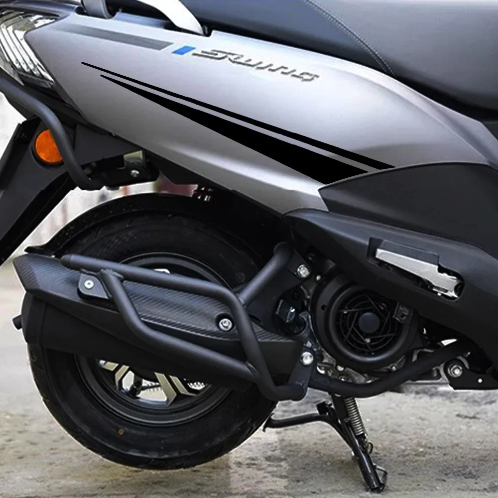 Graphics Stripes Decor Sticker - Motorcycle Body Decoration and Auto Tuning Accessories