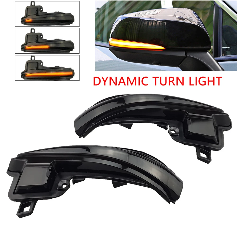 

2PCS For RAV4 XA50 19-21 For Toyota Alphard 16-21 For Lexus LM 19-21 LED Dynamic Turn Signal Light Side Mirror Indicator Lamp