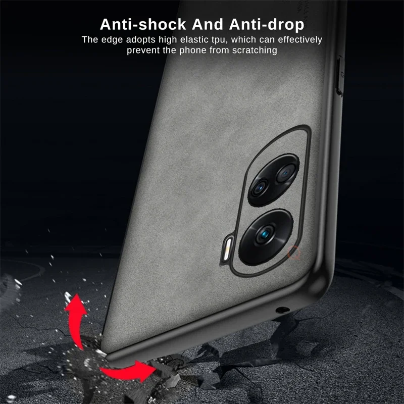 Luxury Sheepskin Leather Case - Retro Back Cover