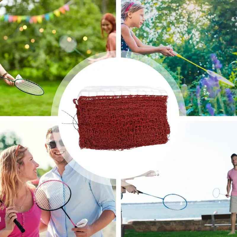 Lightweight Badminton Net Professional High Strength Badminton Net Portable Volleyball Net Foldable Badminton Equipment #W0