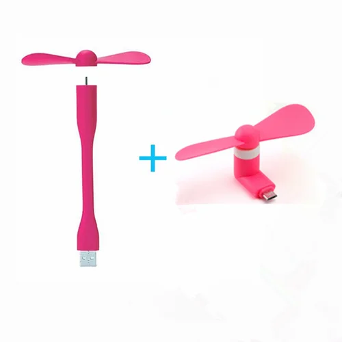 (에서 선박 us) 미니 USB 팬 유형-C 팬 유연한 구부릴 팬 보조베터리 노트북 PC AC 충전기 휴대용 손 팬 컴퓨터 여름 가제트 2