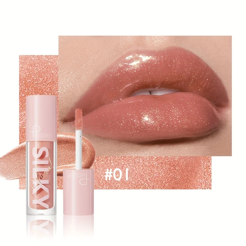 

16 Colors Shimmering Glitter Lip Gloss Color Full Color Lasting Matte Lipstick Waterproof Moisturizing Changing Lip Glaze