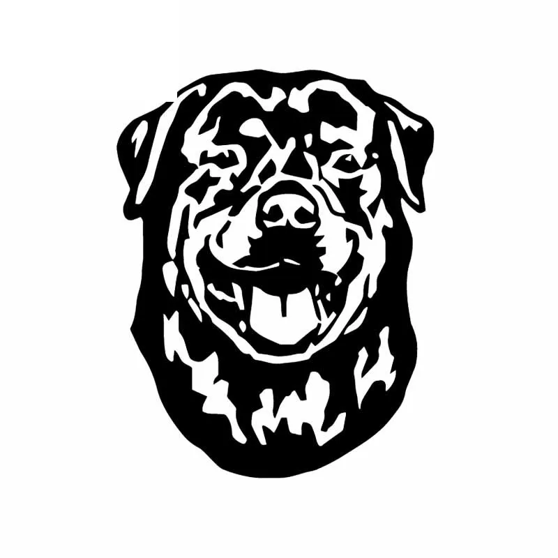 

Автомобильная наклейка, персональная наклейка Rottweiler из ПВХ, автомобильная наклейка, милая мультяшная животная, художественная декоративна...