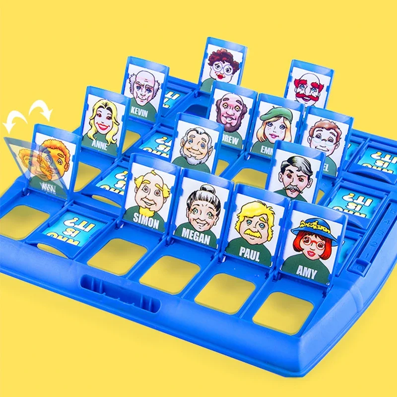 Party Games Toy Guess Who Is It Board Game Funny Party Family Memory Logical Reasoning Antistress Interactive Guessing  Kid Toy 5