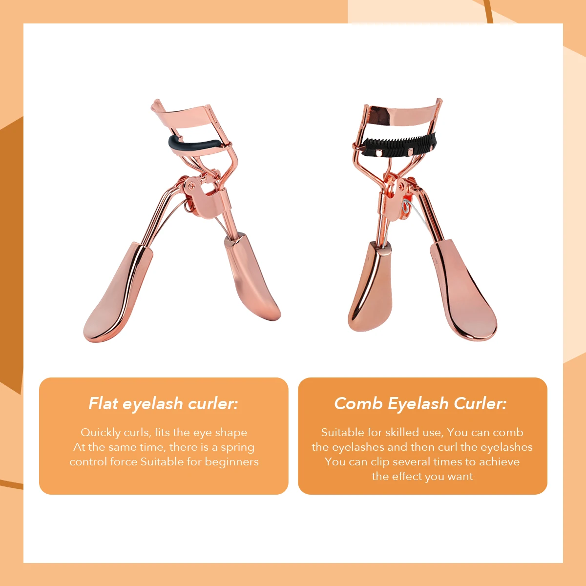IMAGIC Durable Eyelash Curler: Gentle Shaping & Portable Beauty Tool