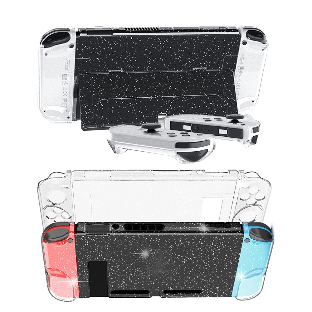 Clear-Glitter-Hard-Case-Crystal-Transparent-Cover-Bling-Shell-for ...