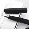 JINHAO 80 Series Fiber Black black clip Fountain Pen Extra Fine 0.38mm Nib Writing 4