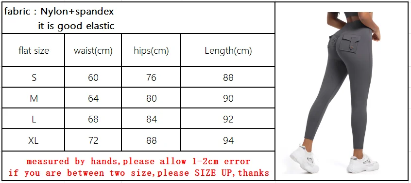 Women's Scrunch Seamless Back Pockets Gym Leggings