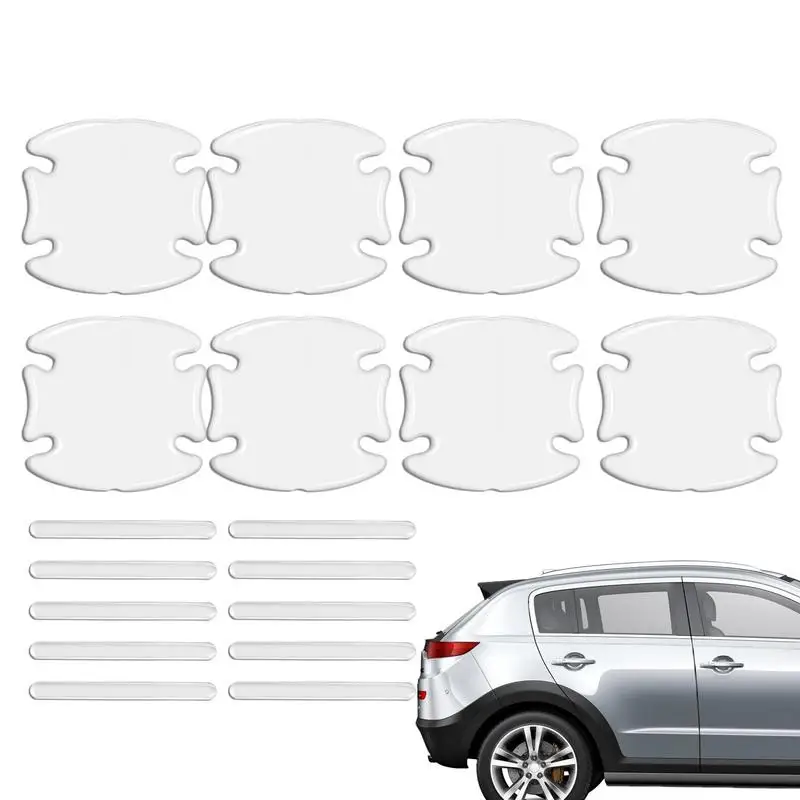 

18 шт., защитные наклейки на дверную ручку автомобиля
