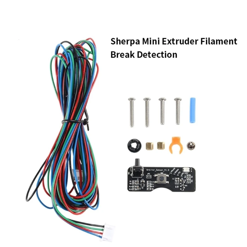 

Mini Extruder Break Detection Module 2.5M Cable Run Out Material Runout Detector 3D Printer Filament Accessories