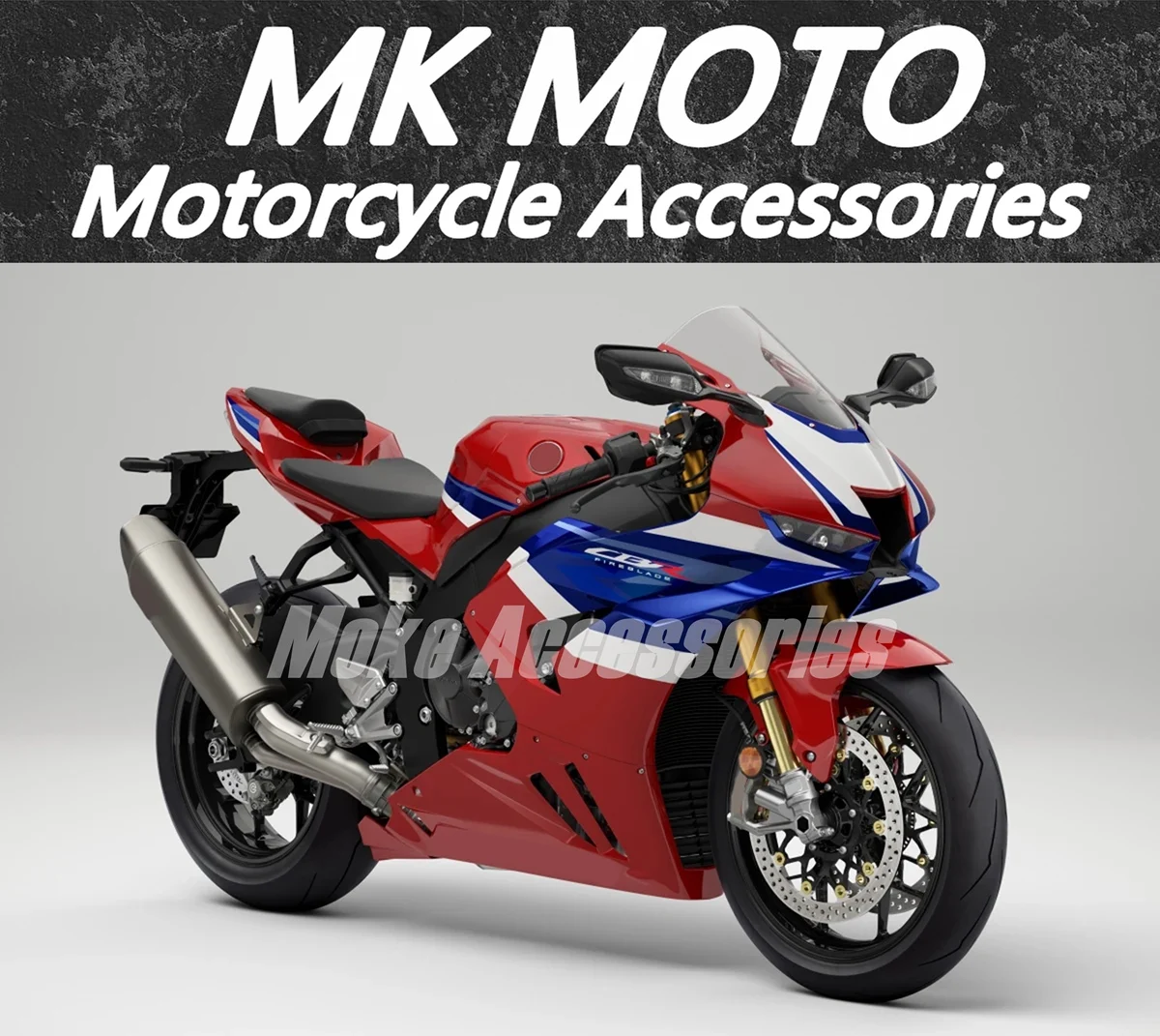 모크 모토 오토바이 페어링 키트 CBR1000RR-R 2025 파이어블레이드 SP 바디워크 세트 인젝션 ABS 레드 블루 화이트