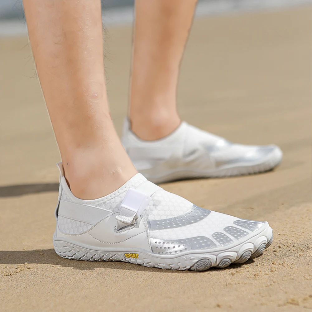 Men Women Quick Dry Beach Aqua Shoes Breathable Upstream Barefoot Water Sneakers Size 36 to 45 for All Water Sports 5