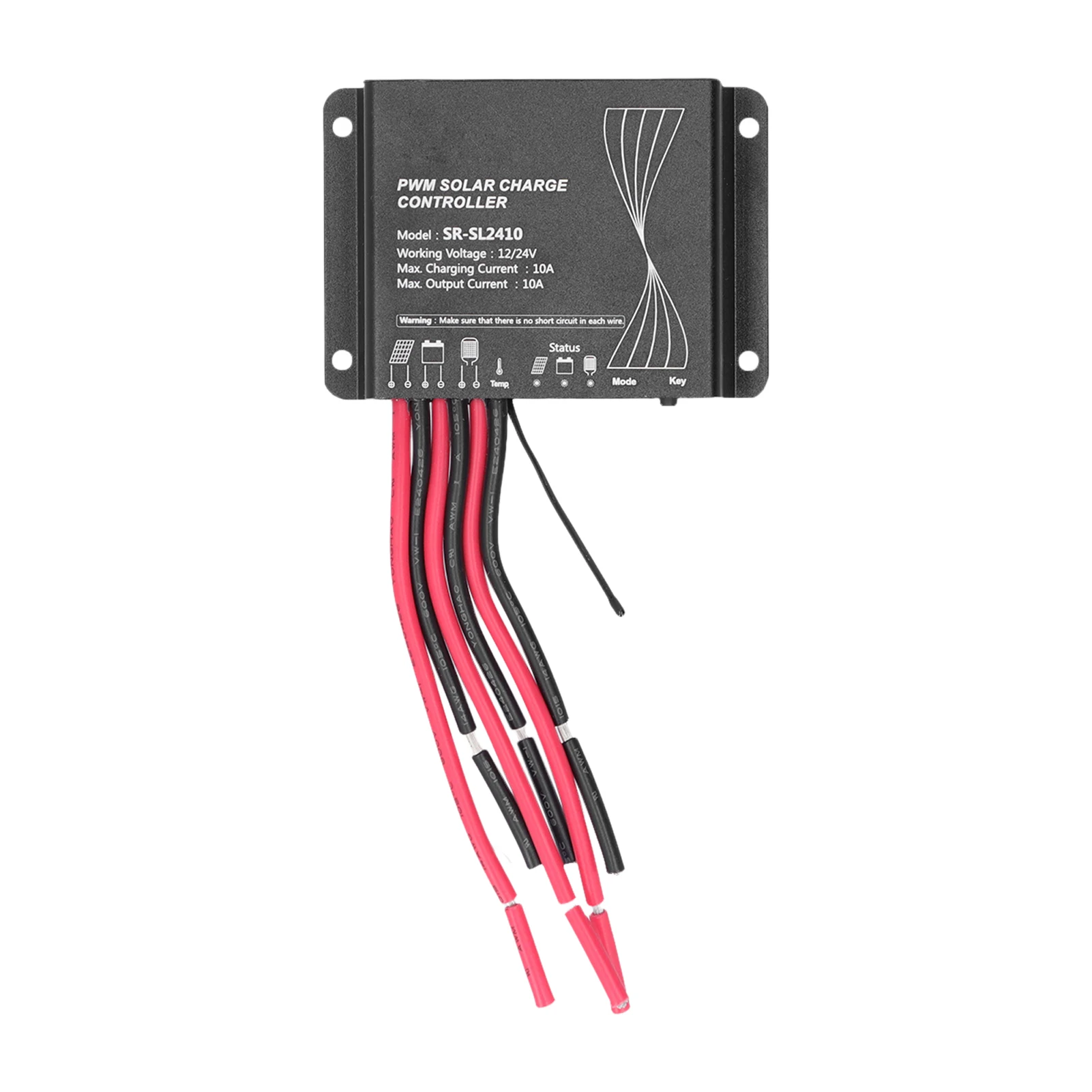 Description Picture 4 of itemPWM Solar  Controller 10A Solar Panel Regulator Waterproof Energy Controller for RV Accessories Solar Battery Regulator