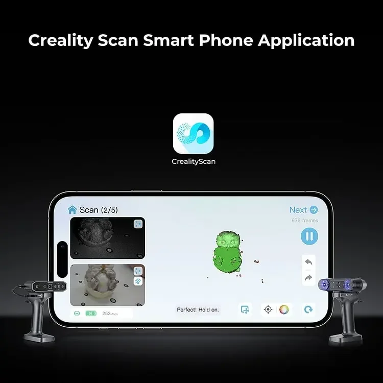 Creality Scan Bridge 3D Scanning Handheld Wireless WiFi6 Fast