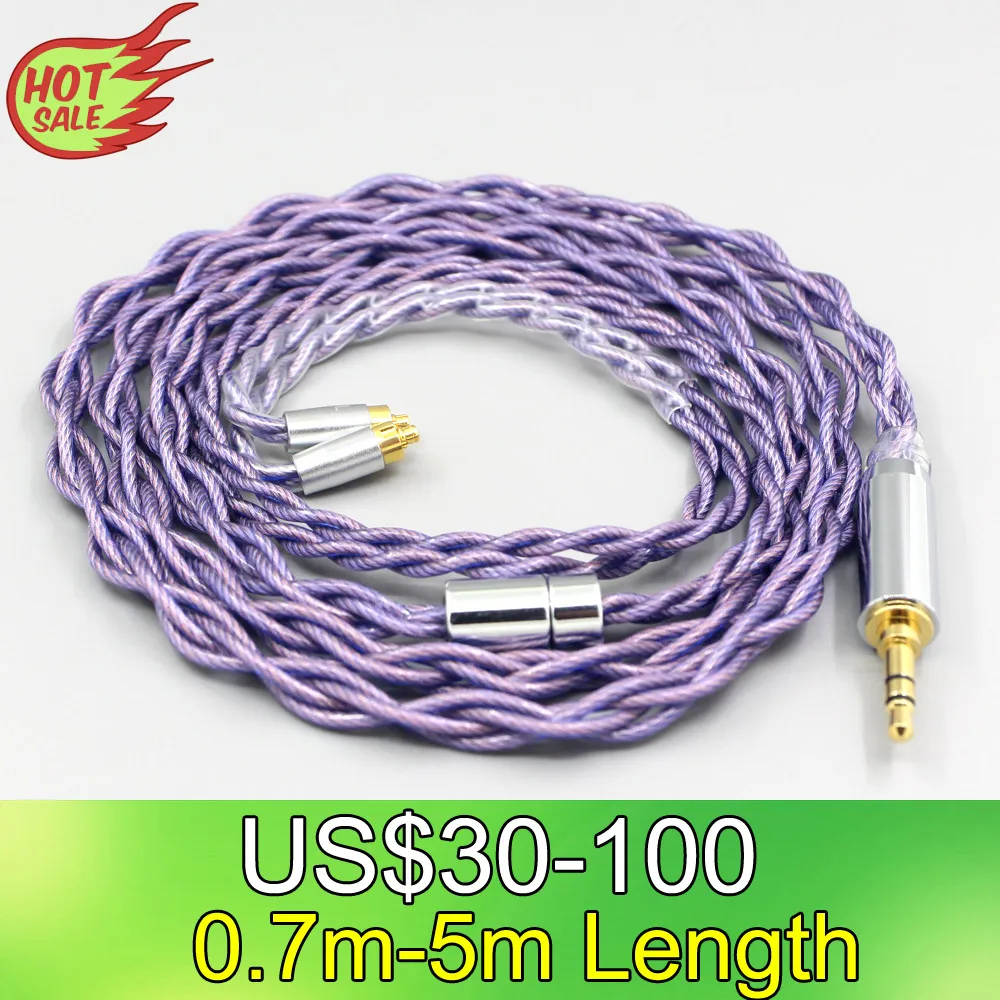 

Type2 1.8mm 140 cores litz 7N OCC Headphone Earphone Cable For Dunu dn-2002 4 core LN007875