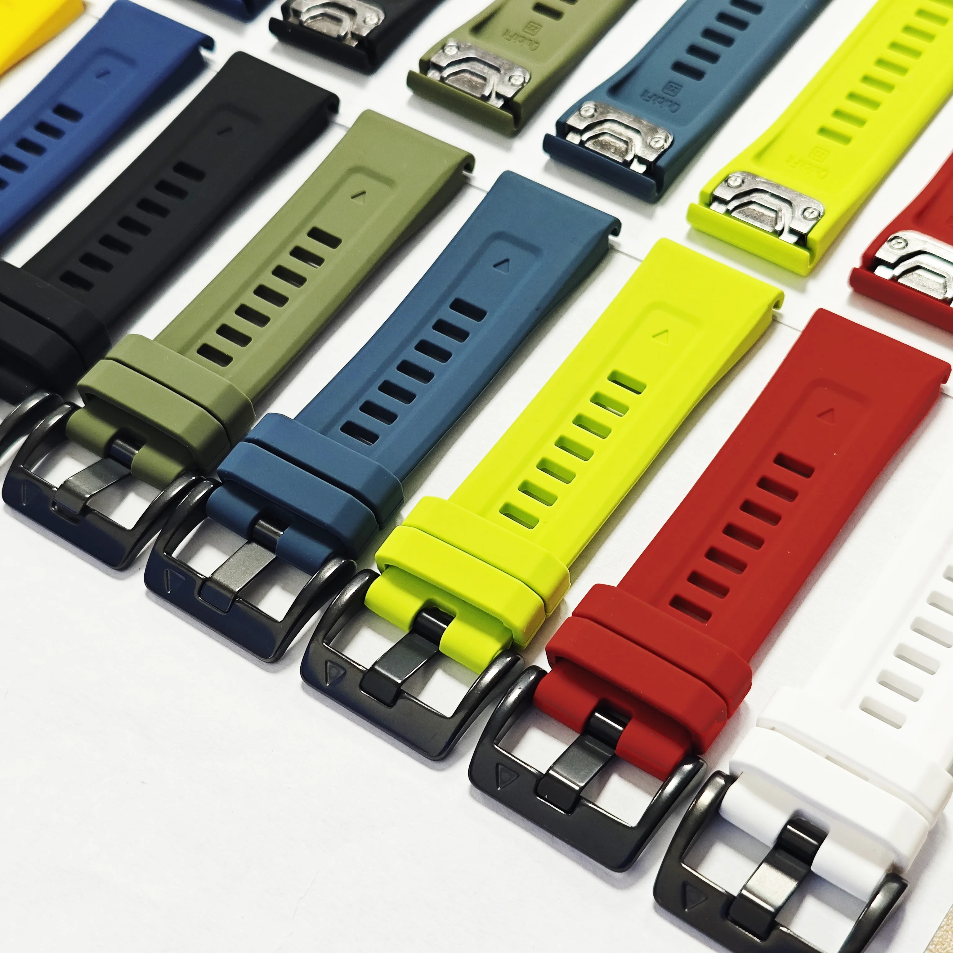 Enhanced Silicone QuickFit Watch Strap - Premium Adjustable Band