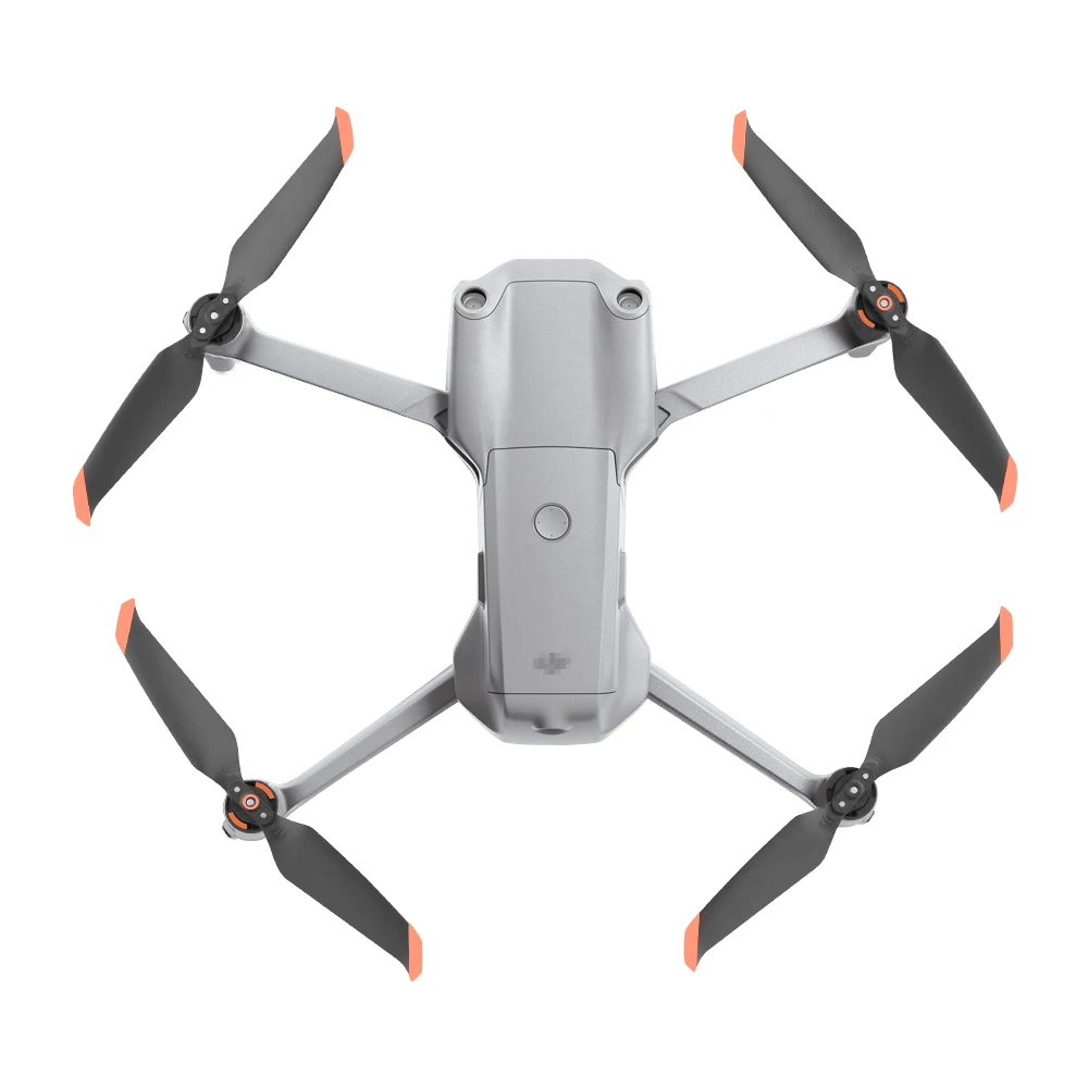 Hélices DJI Quick Release montées sur un drone Mavic, design épuré et fixation rapide