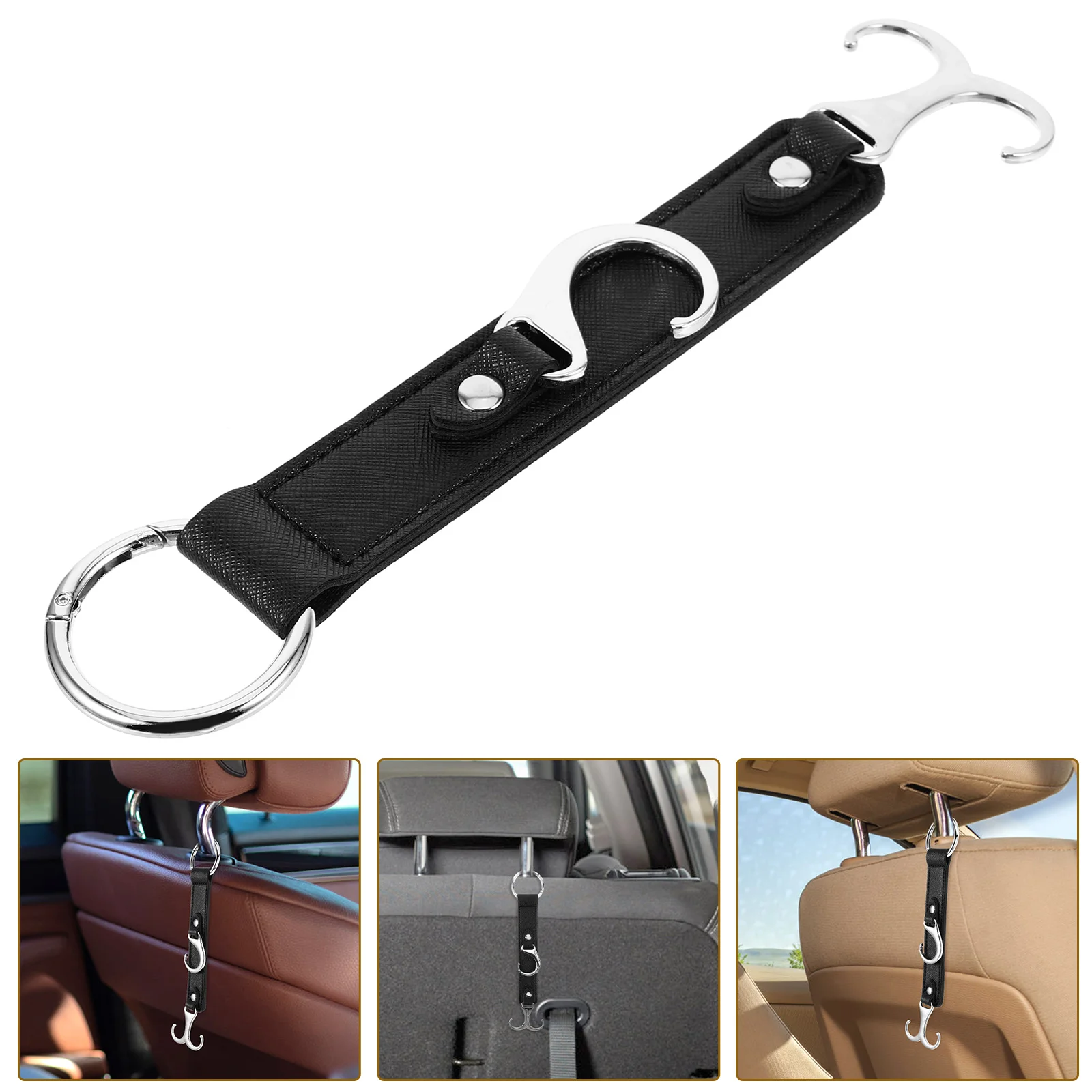 

Car Seat Hook Seats Headrest Back Accessories and Alloy Auto Bag Holder