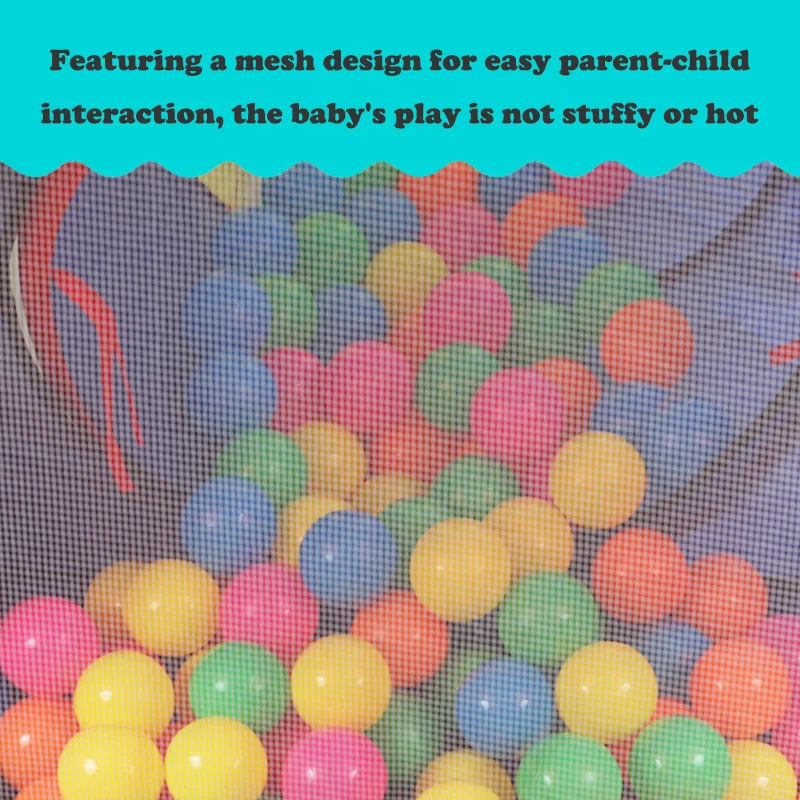 5 Pcs/lot Portable Children's Camping Tent Play House Ocean Ball Pool Pop-up Tent Kids Beach Tent Baby Crawling Tunnel Baby Tent 3