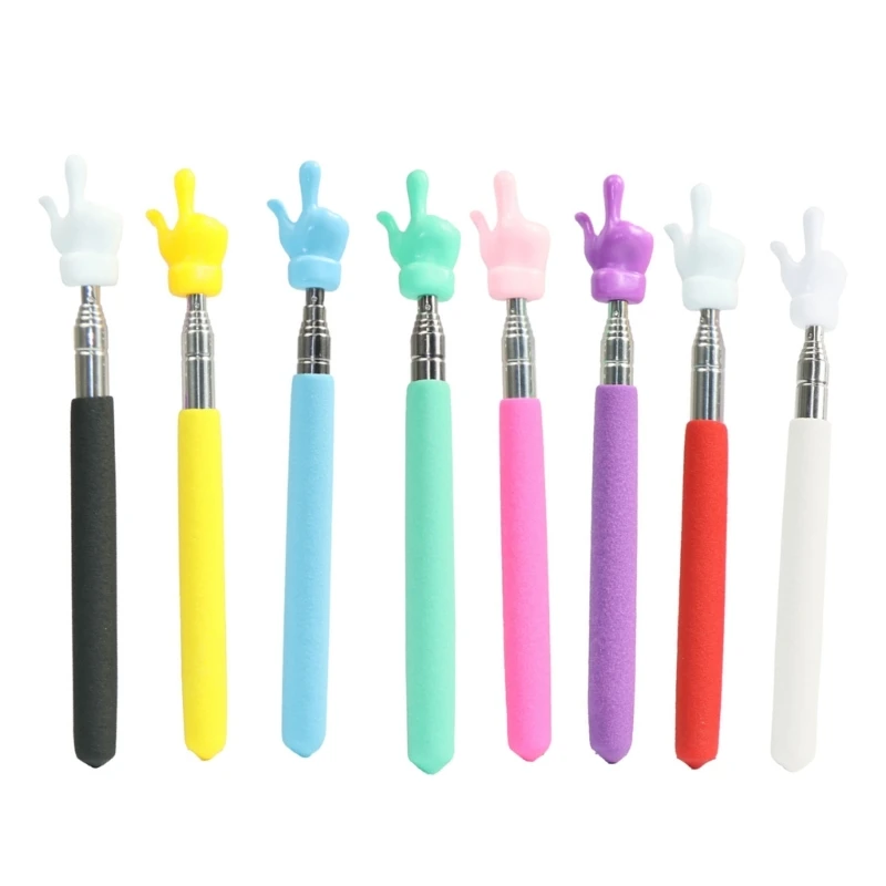 Telescopic Retractable Extendable Teacher 1pcs practical handy portable adjustable stainless pen clip back scratcher extendable telescopic pocket scratching massage kit