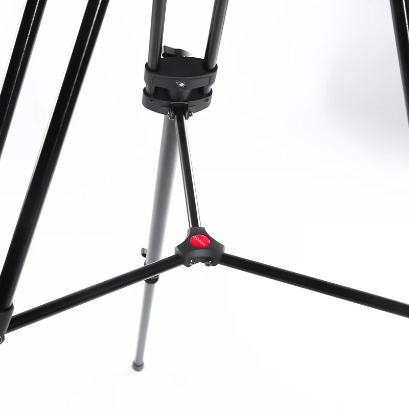 Miliboo MTT606 여행용 삼각대, 유압 유체 댐핑 비디오 헤드, 디지털 SLR DSLR 카메라, 추가 QR 플레이트, 무게 2.9kg