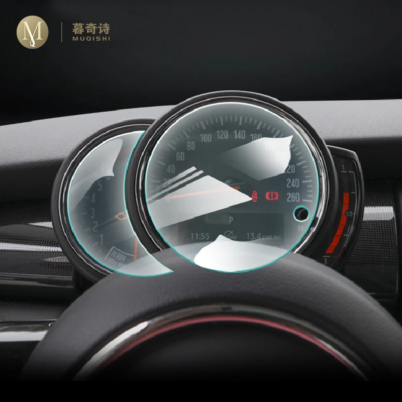

Для Mini CLUBMAN 2017-2023 Автомобильная интерьерная консоль Радио экран Противоударная пленка стекло Спидометр пленка против царапин установка