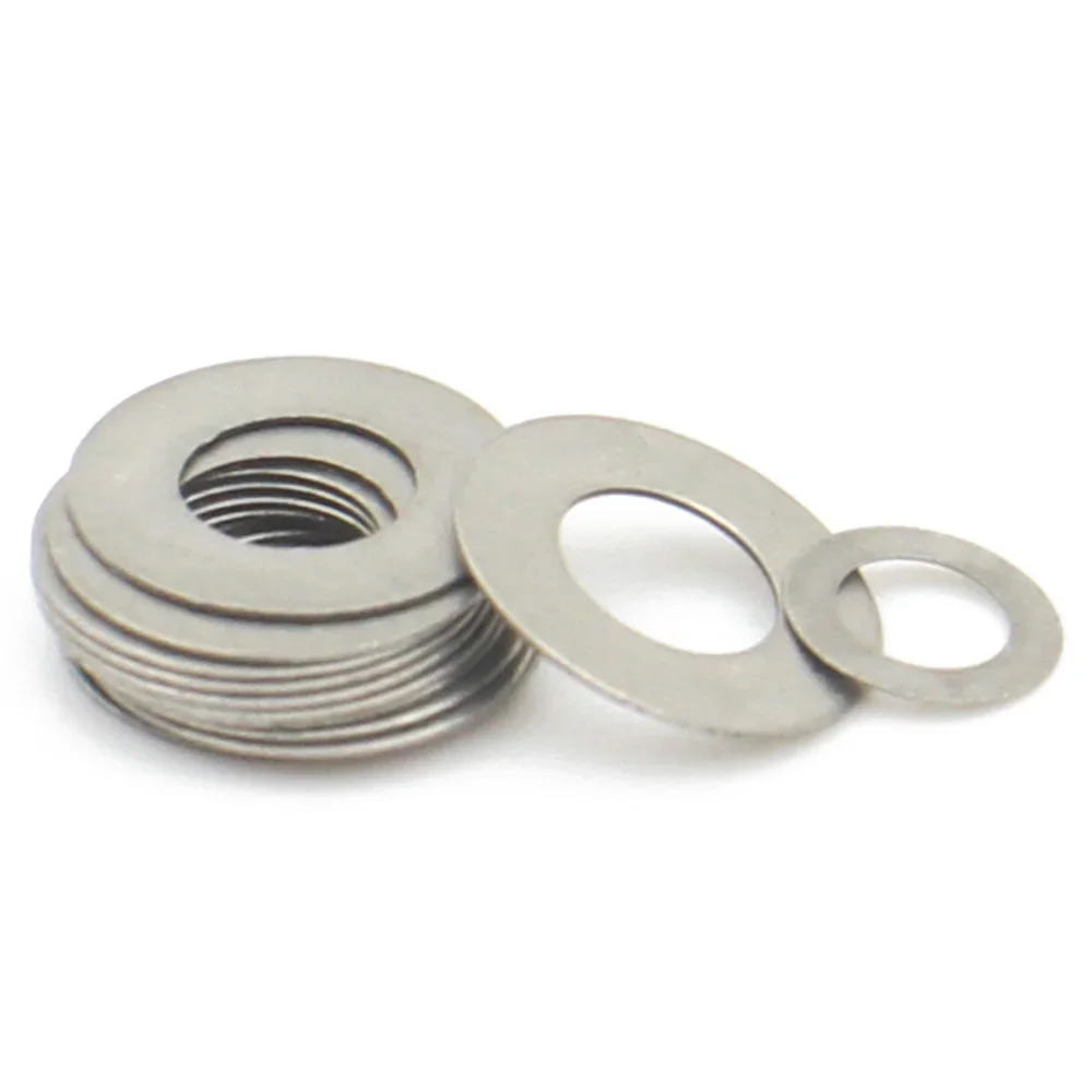 304 Stainless Steel M3 M4 M5 M6-M40 Adjusting Ultrathin Precision Shim Gasket Ultra Thin Flat Wafer Washer DIN988 10-50pcs adjusting shim gasket stainless steel washer