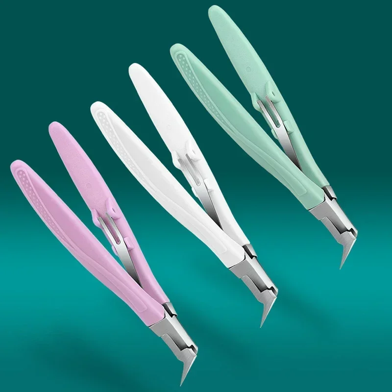 Professional Nail Clipper Cuticle Nippers For Paronychia Stainless Steel Nail Cutters Ingrown Toenail Scissors Manicure Tool