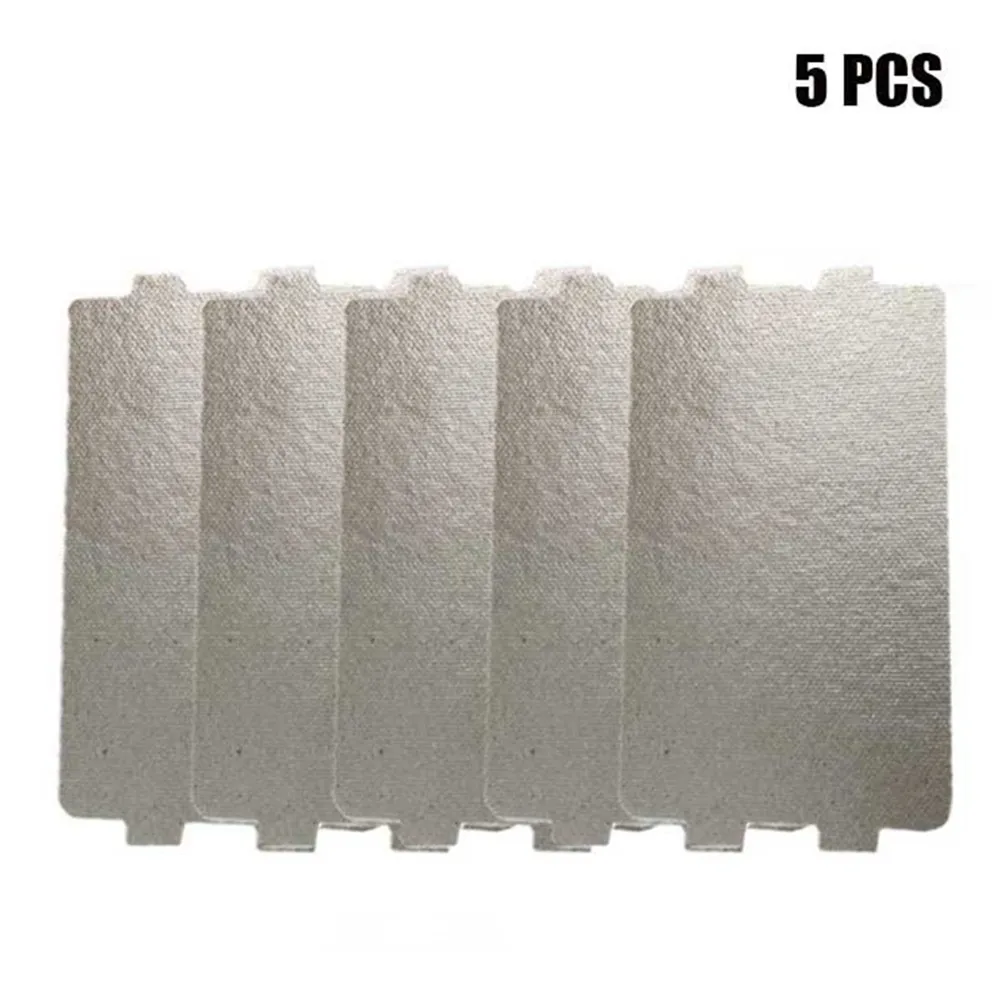 5 Pcs Universal Microwave Oven Mica Sheet Plates Waveguide Cover Electric Hair-dryer Toaster Microwave Oven Warmer 116x65mm