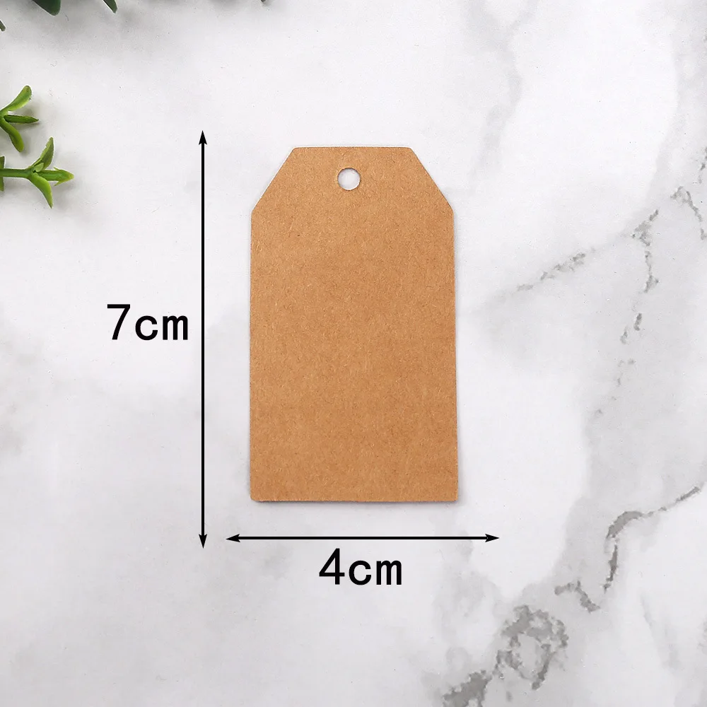 10/50pcs 2*7cm White Blank Gift Tags Paper Luggage Label Cardboard Cards  Hang Garment Tags For Candy/Cookie Packaging Supplier - AliExpress