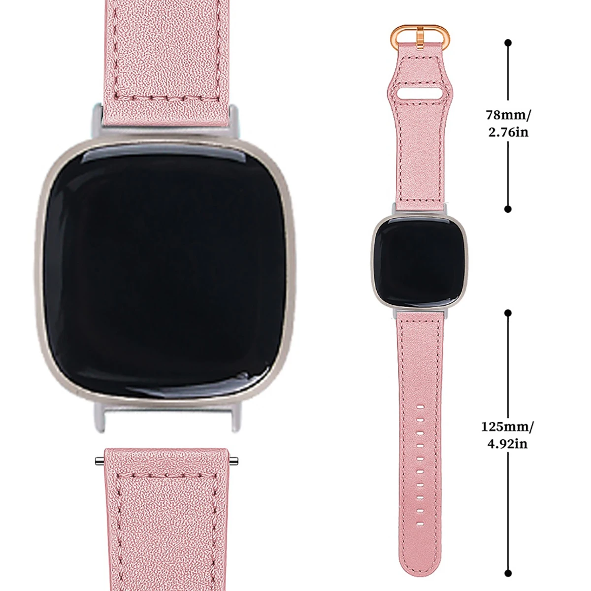 Genuine Leather Casual Fashion Wristband Strap