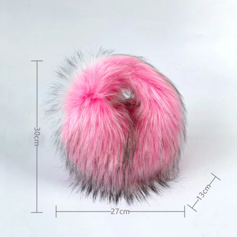 Bolso de mano estilo gótico punk de piel sintética de mapache con diseño de media luna, estilo Y2K, para mujer, estilo chic, estilo años 2000