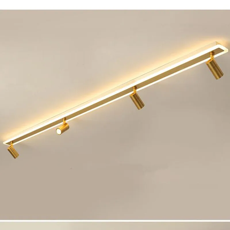 

Modern LED Ceiling Lights For Bedroom Bedside Aisle Corridor Entrance 110V 220V LED Ceiling Lamp Spot Lighting Bulbs Black Gold