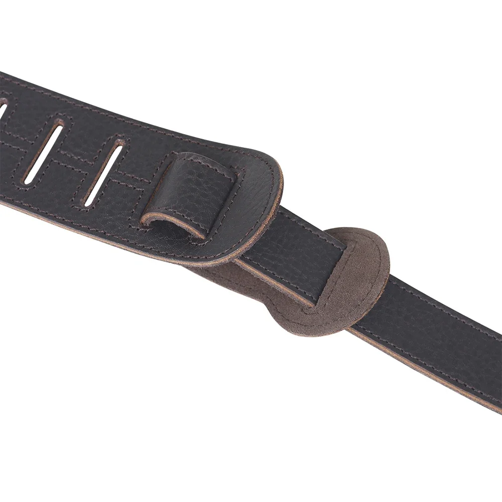 Multicolor Genuine Leather Adjustable Guitar Strap