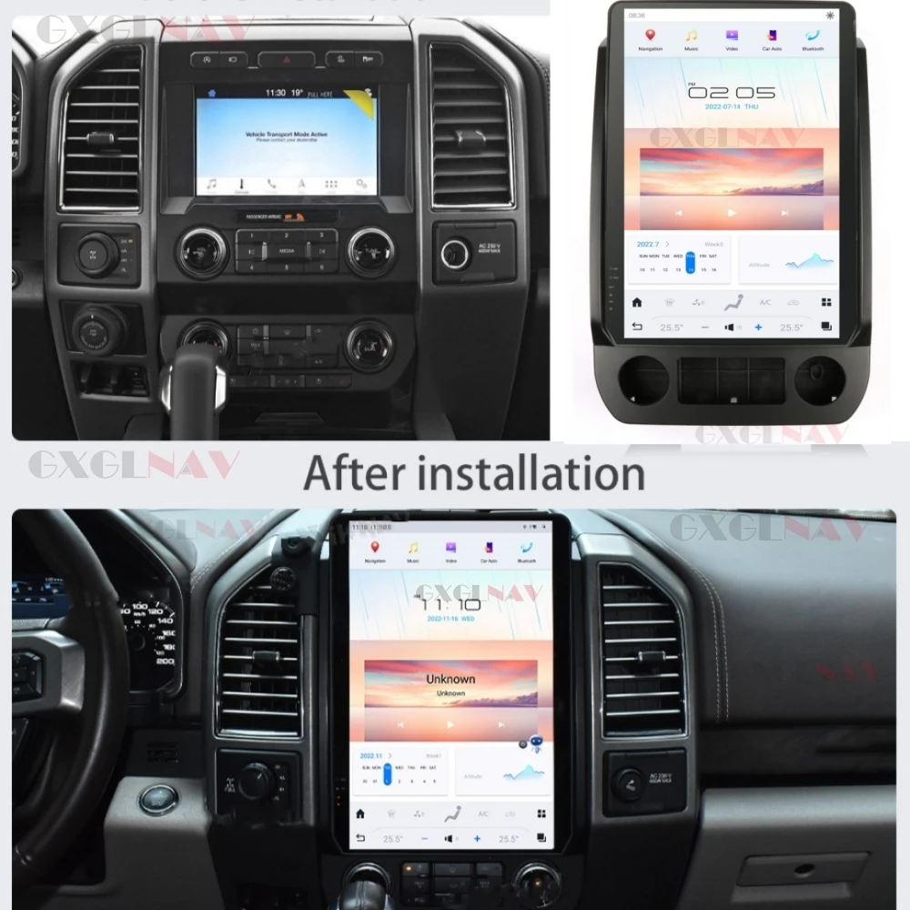 

14.4 Inch Vertical Screen Android 11 Auto Car Radio For Ford F150 2015 2016 2017 2018 2019 2020 GPS Multimedia Player Head Unit