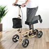 Leg Injury Rehabilitation Knee Scooter, Wheeled Walker for Disabled and Elderly, Assisted Mobility Crutches, Comfortable Support 1