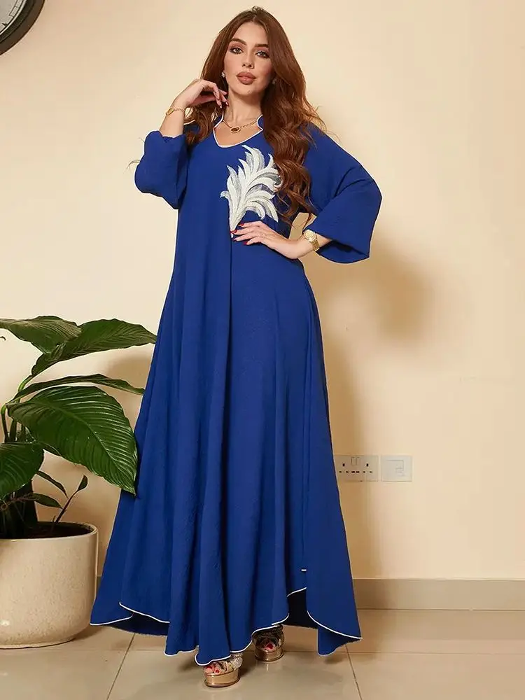 

Muslim Dress Ramadan Eid Mubarak Abayas For Women Caftan Morocco Abaya Dubai Turkey Islam Robe Longue Musulmane Djellaba Party