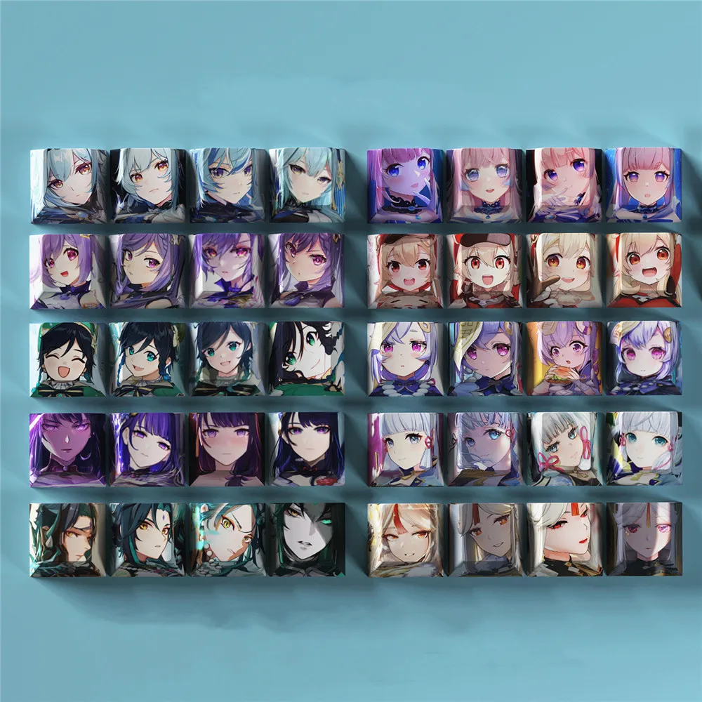 Anime Tampas de Teclado, Perfil Cereja, Altura