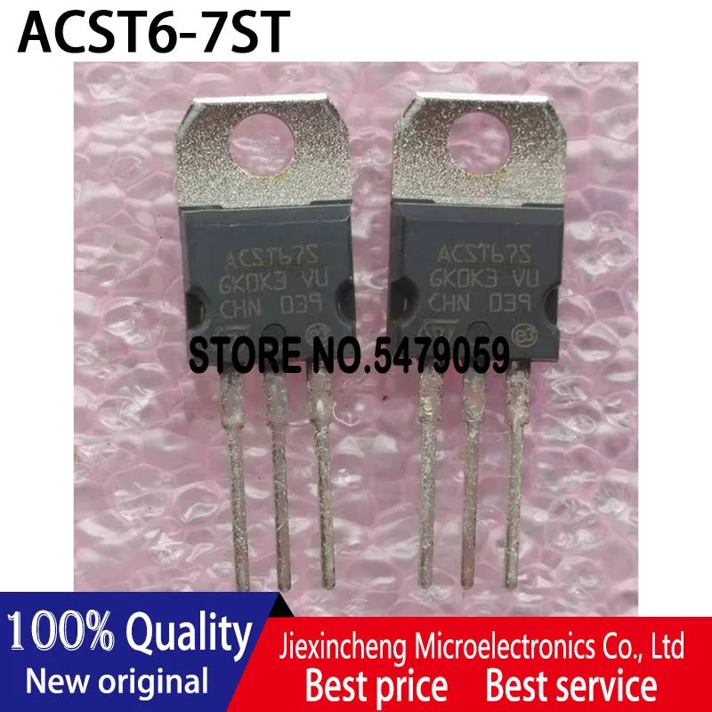 

5PCS ACST6-7ST ACST6-7 ACST67S TO220 New original