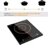 Induction Cooktop, iSiLER 1800W Sensor Touch Electric Induction Cooker Hot Plate with Kids Safety Lock, 6.7" Heating Co 3