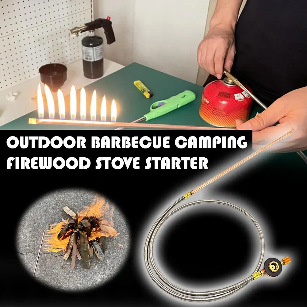 Portable Fire Starter Spray Gun for Outdoor Barbecue and Camping