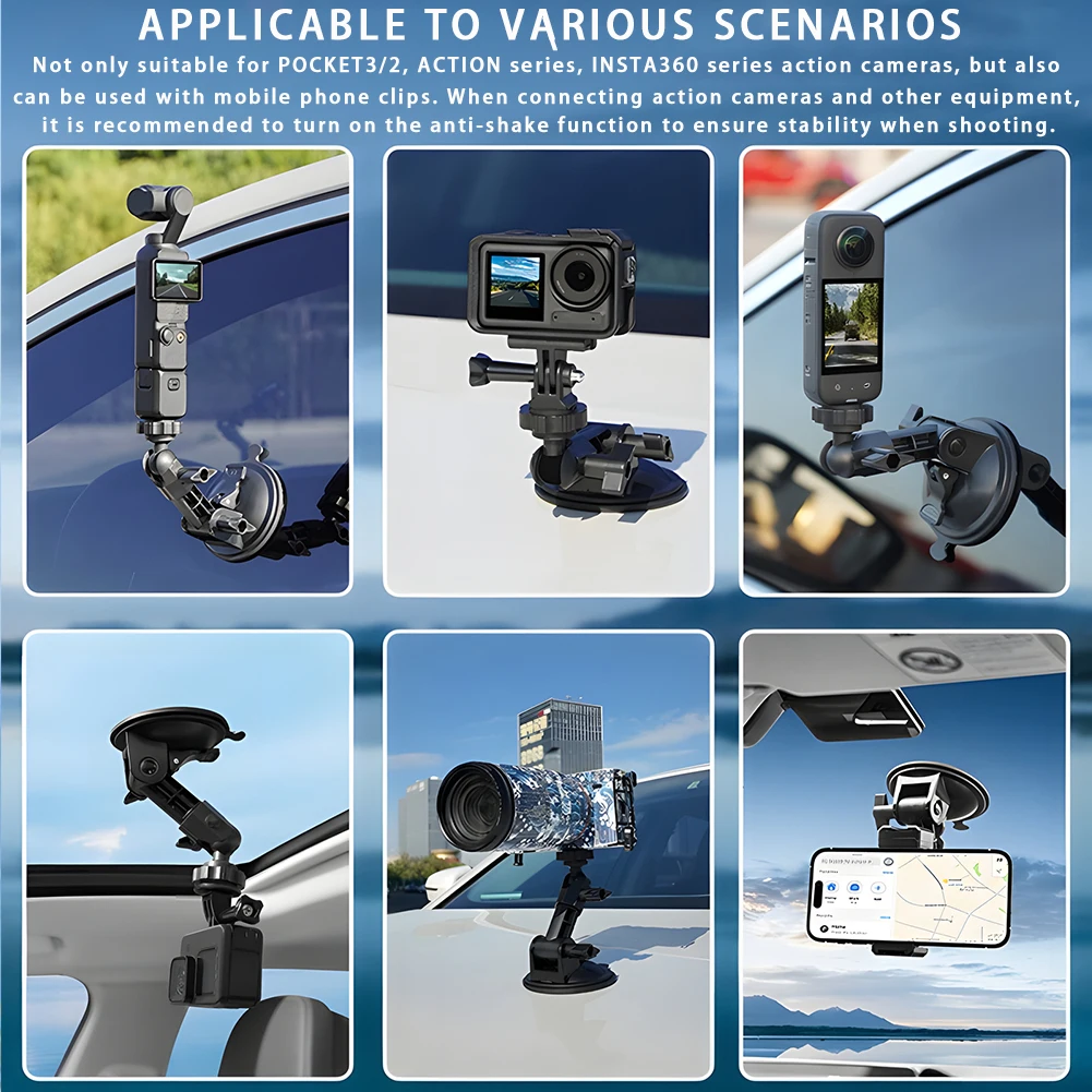Camera Accessories Car Bracket For DJI Osmo Pocket 3