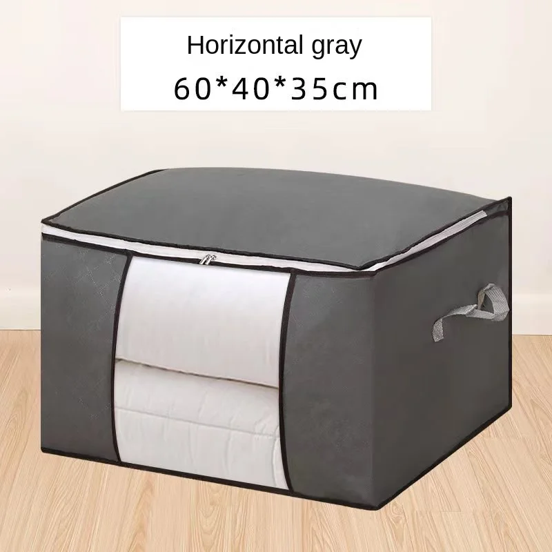 Clothes Storage Bins Foldable Closet Organizer Storage Containers with Durable Handles Thick Fabric for Clothing, Blanket 6
