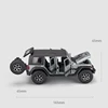1:32 Jeeps Wrangler Sahara Off-Road Alloy Model Car Toy Diecasts Metal Casting Sound and Light Car Toys For Children Vehicle 3
