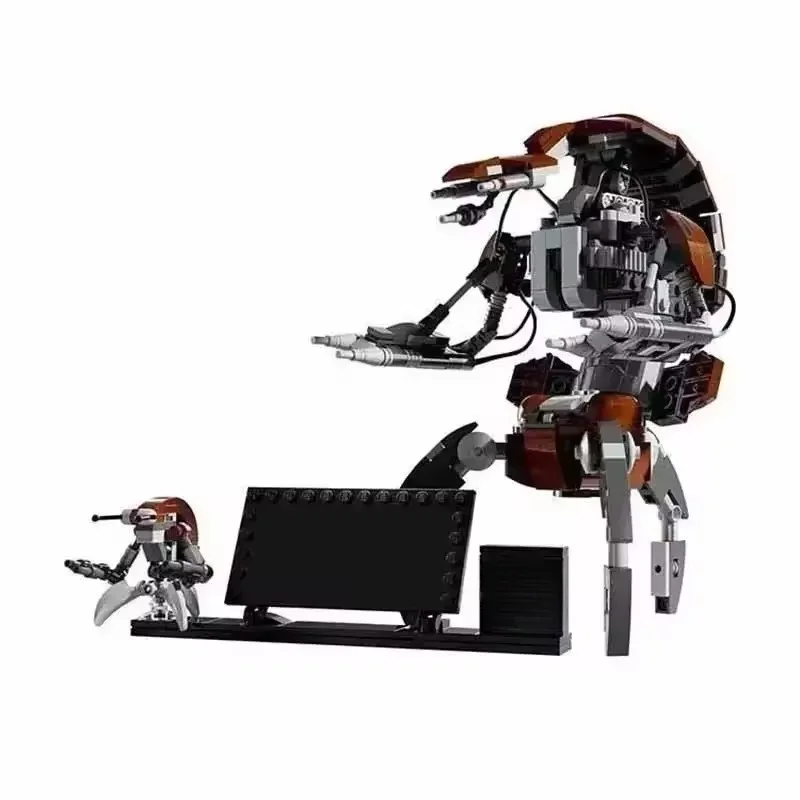 Modello di Robot Nero da Scrivania, Ornamento per Casa, Regalo Ideale per Collezionisti di Mecha per Feste e Compleanni - immagine 5