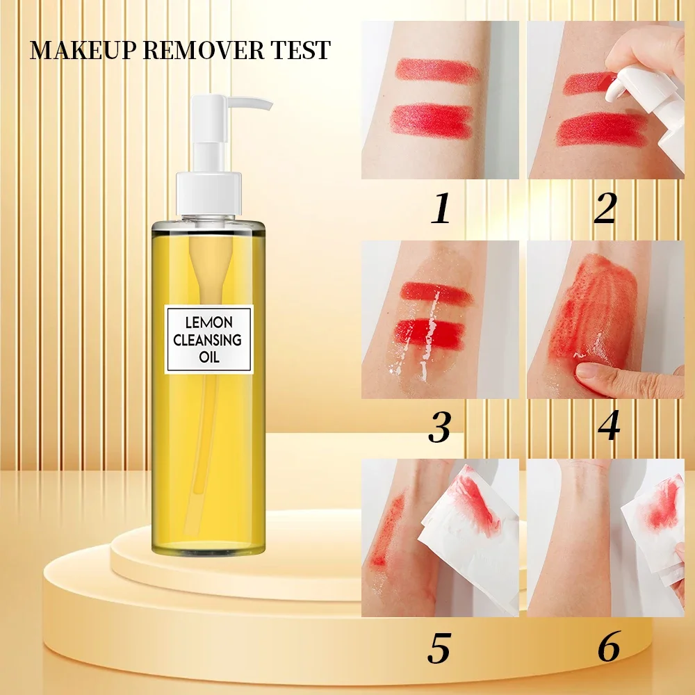 ENVISHA Face Toner Lemon Makeup Removal Oil Shrink Pores Whitening Moisturizing Refreshing Oil Control Anti-acne Skin Care 5
